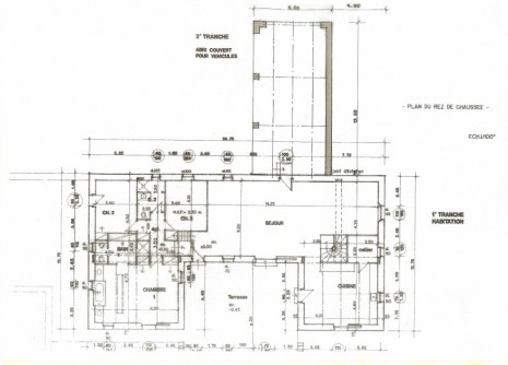 plan du rez de chaussée